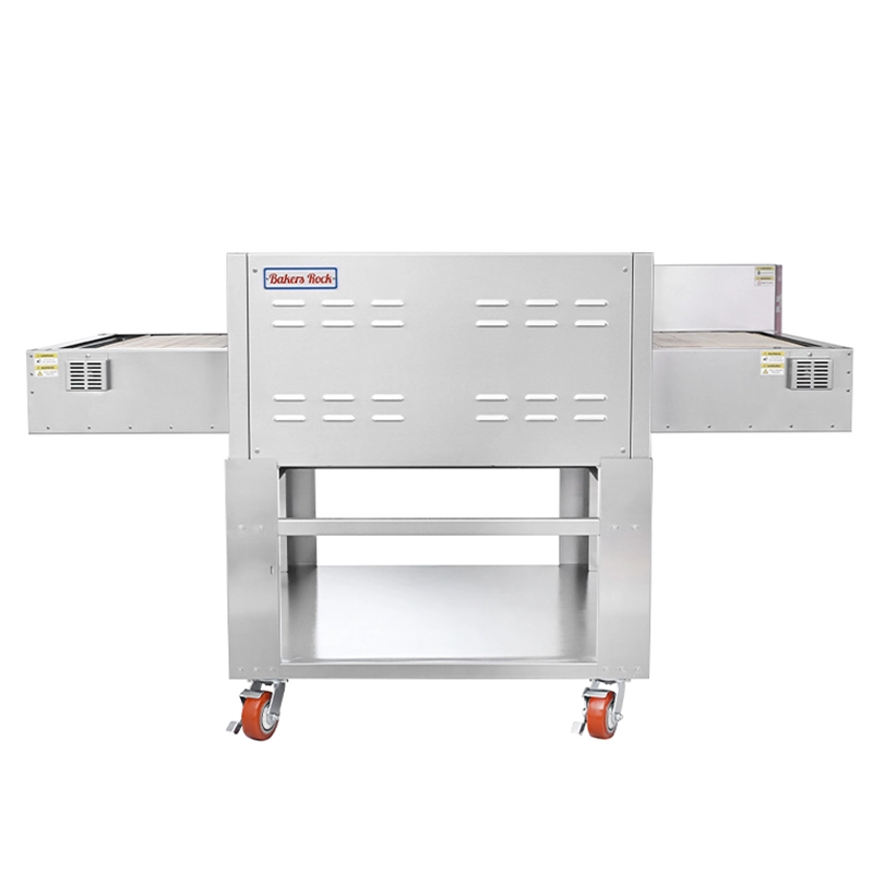 32 inch stone belt conveyor oven3