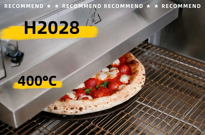 high temp 400℃ baking Napoli pizza