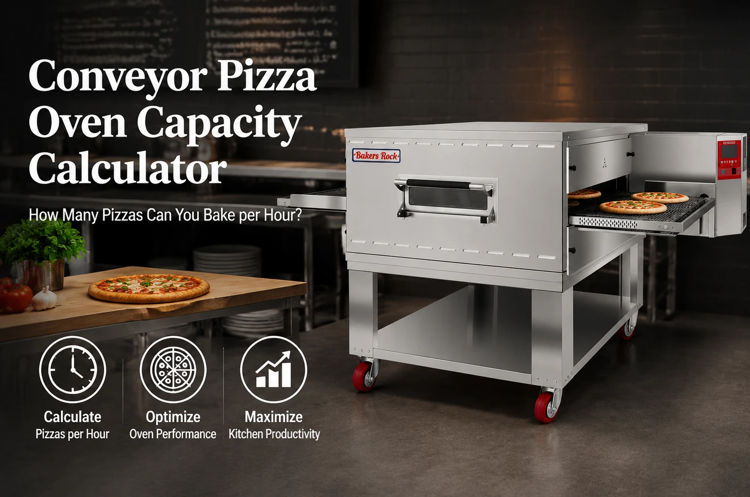 Conveyor Pizza Oven Capacity Calculator How Many Pizzas Can You Bake per Hour