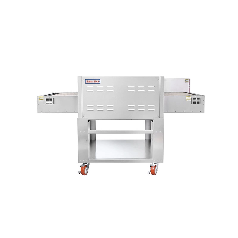 32-inch stone belt conveyor oven for commercial pizza baking and high-volume food production