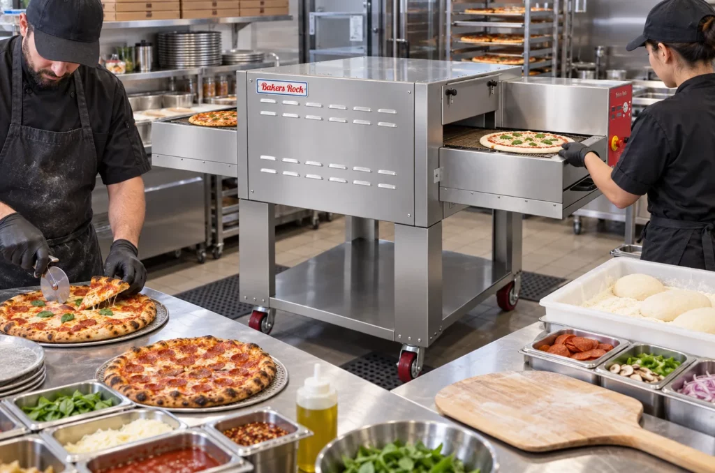How Stone Conveyor Ovens Create Crispy Pizza Crust in Continuous Baking